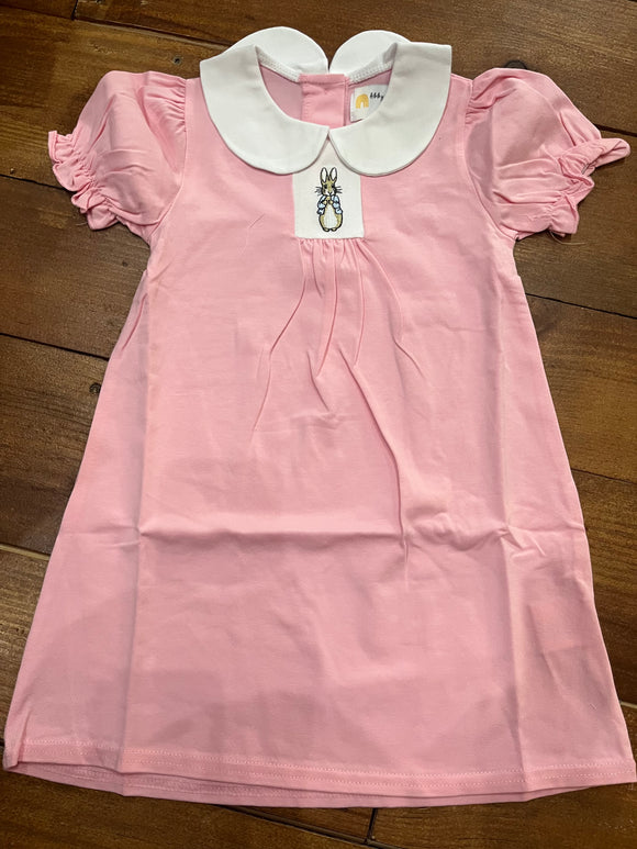 Pink Peter rabbit dress