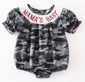 Mamas baby camo bubble