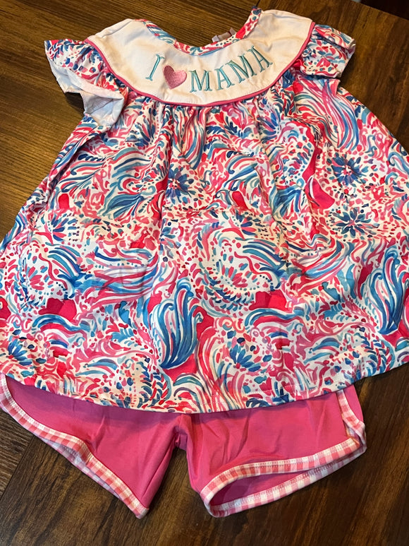 Lily mama short set