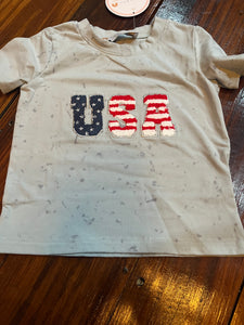 USA French knot shirt