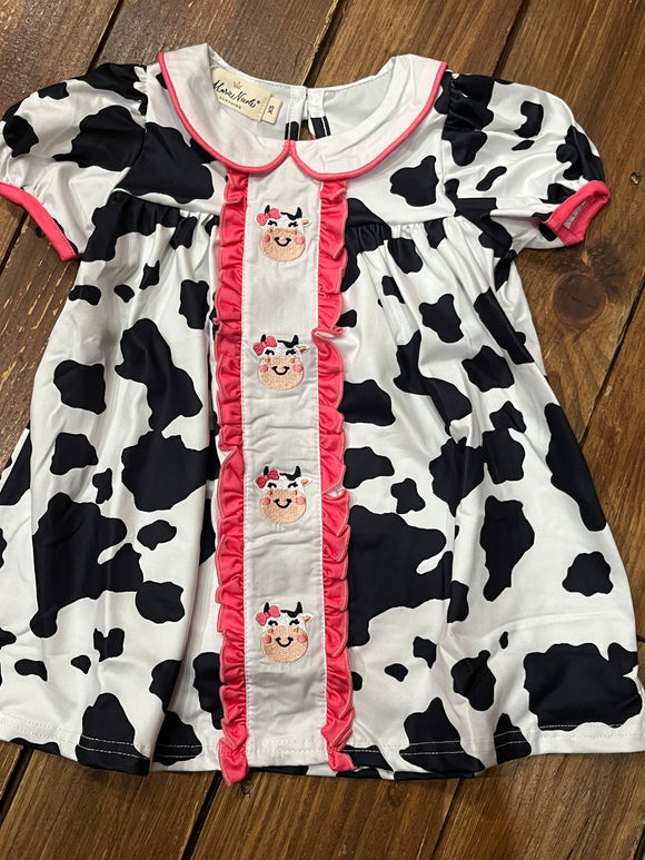 Heirloom cow collared dress