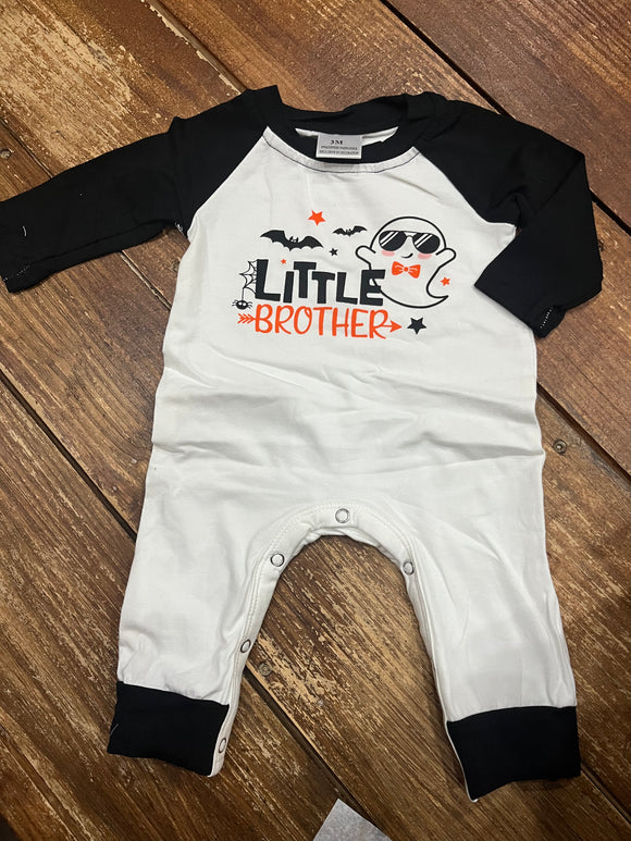Little brother ghost romper