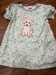 18m floral puppy dress