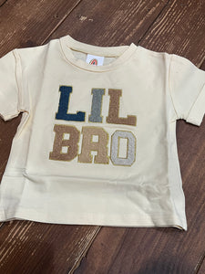 Lil bro French knot shirt