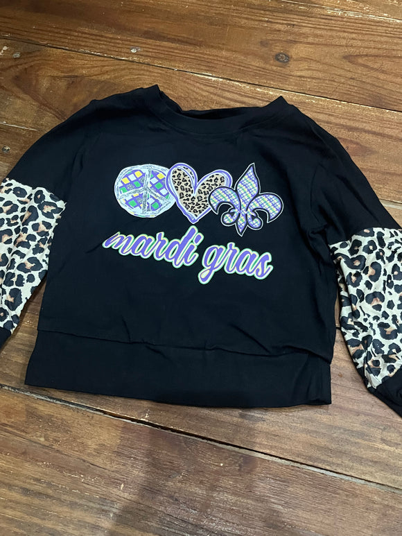 3t Mardi Gras top