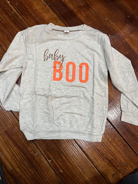 7t boo baby shirt