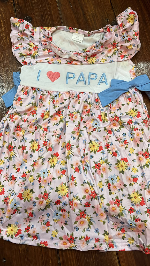 I love papa dress