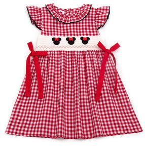 Minnie Mouse gingham dress