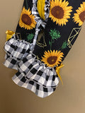 Sunflower boutique ruffle romper