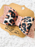 New leopard bow 4.5 inch