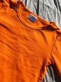 Orange boutique top