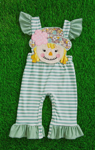 Scare crown girls romper