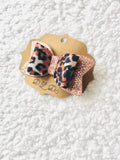 New leopard bow 4.5 inch