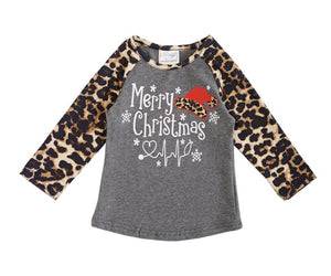 Christmas cheetah shirt